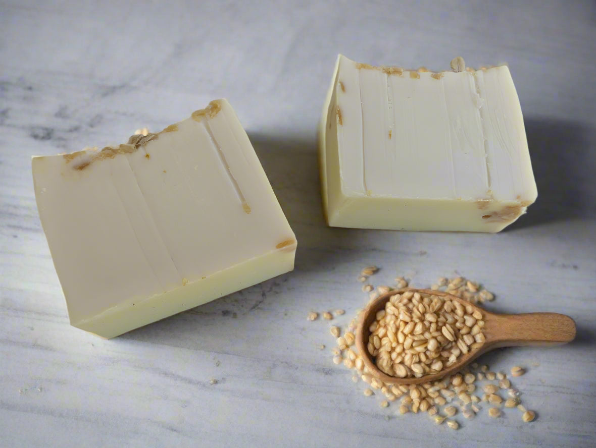 Oatmeal Unscented Scrub Bars for Sensitive Skin