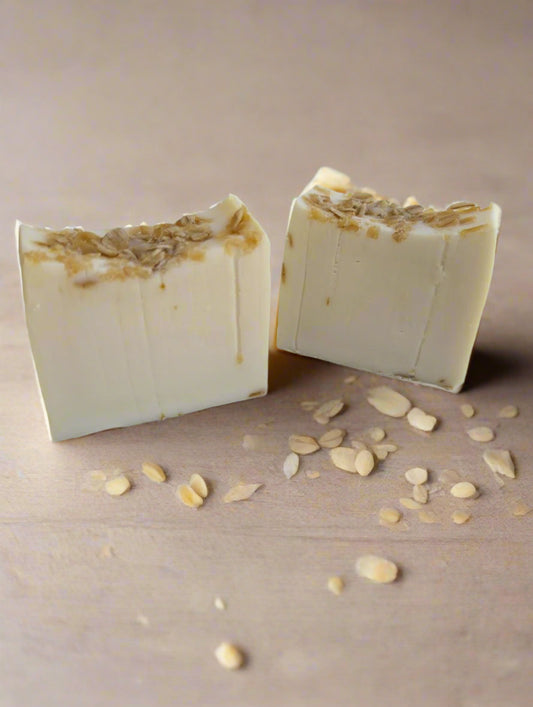Oatmeal Unscented Scrub Bars for Sensitive Skin