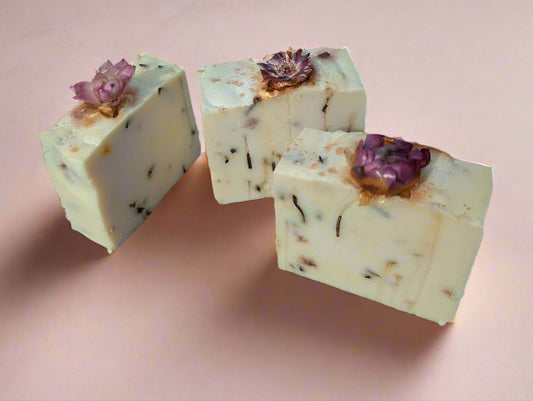 Rosemary Blossom Loaf Soap